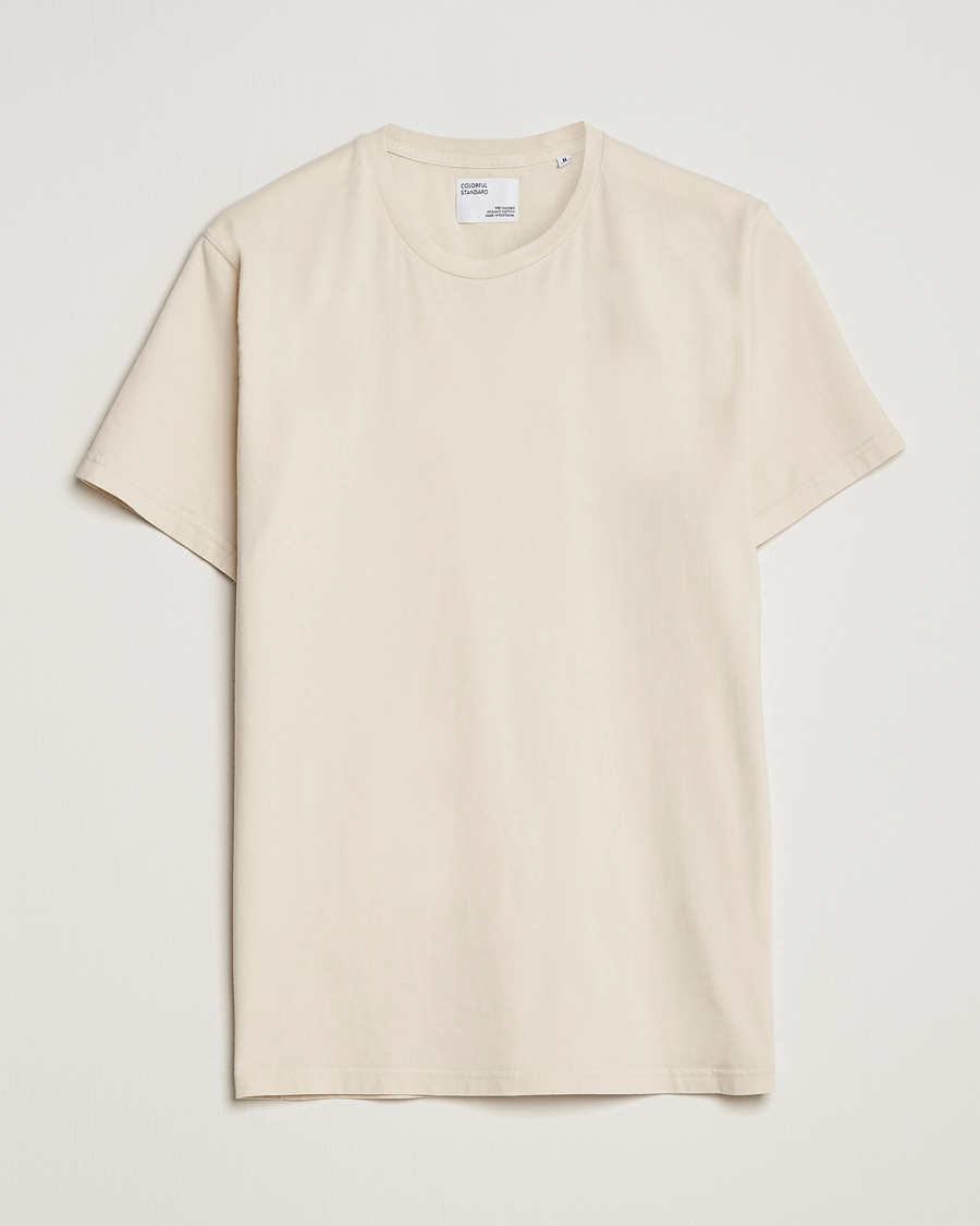 Herren | Kurzarm T-Shirt | Colorful Standard | Classic Organic T-Shirt Ivory White