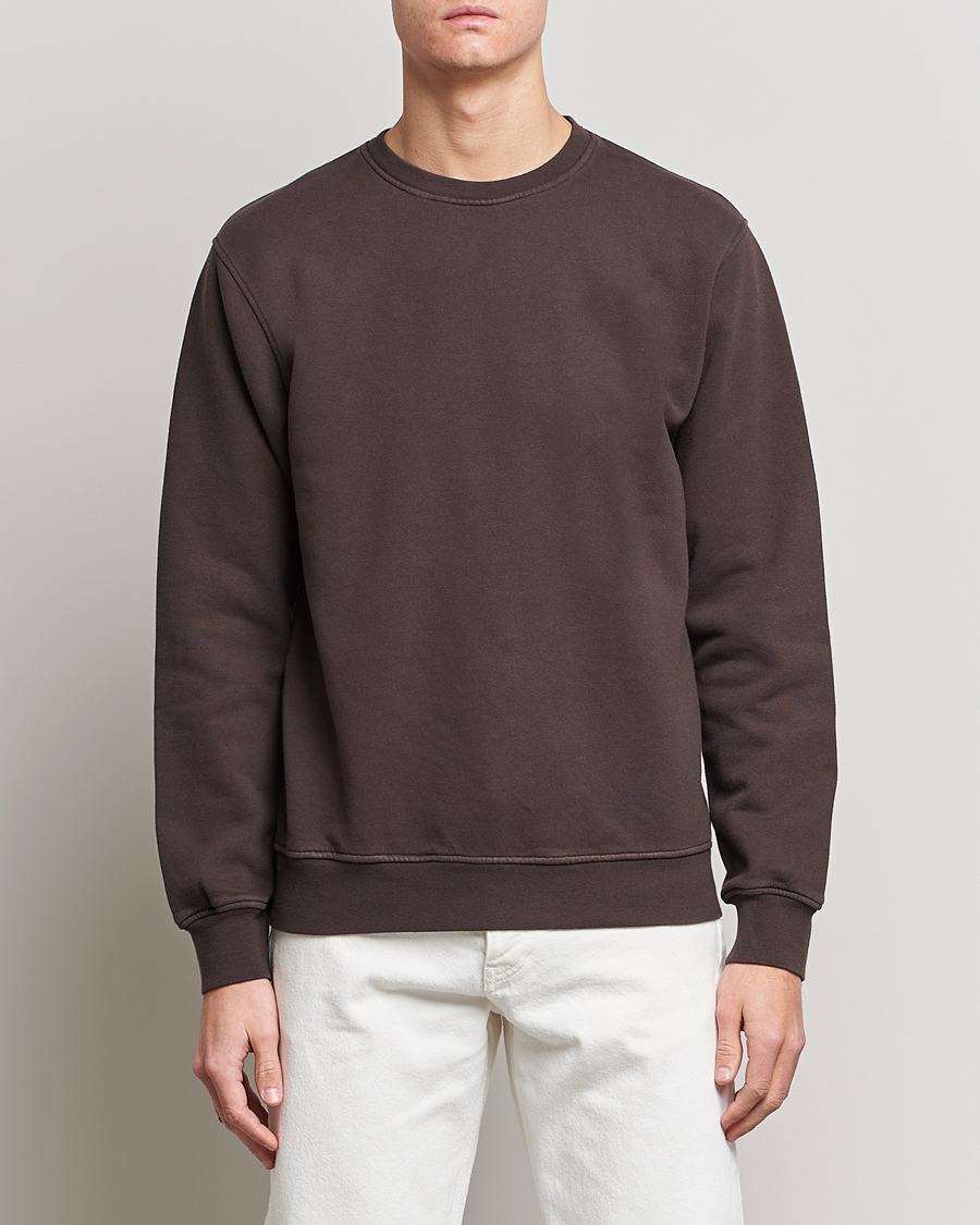 Herren | Pullover | Colorful Standard | Classic Organic Crew Neck Sweat Coffee Brown