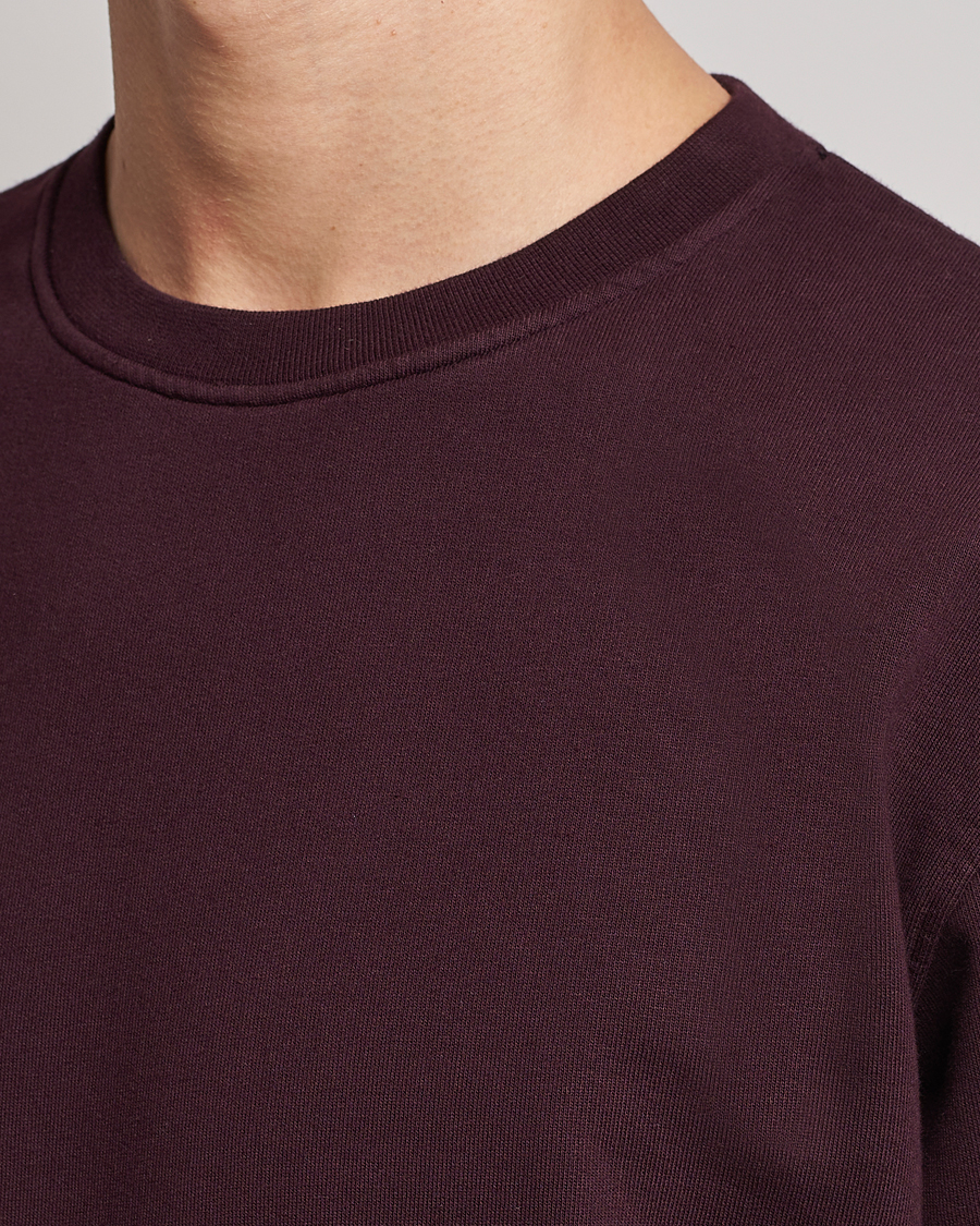 Herren | Pullover | Colorful Standard | Classic Organic Crew Neck Sweat Oxblood Red