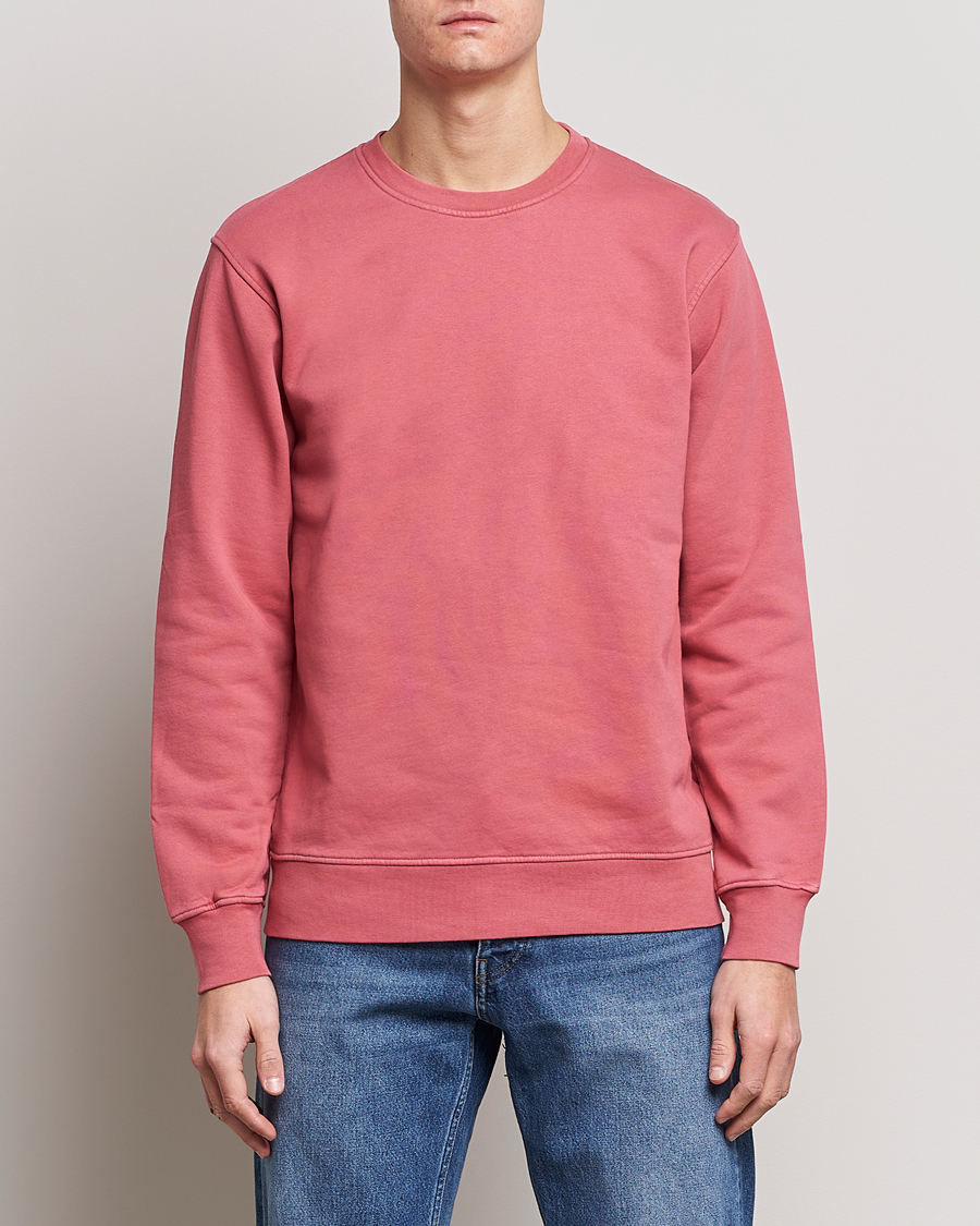Herren | Pullover | Colorful Standard | Classic Organic Crew Neck Sweat Raspberry Pink