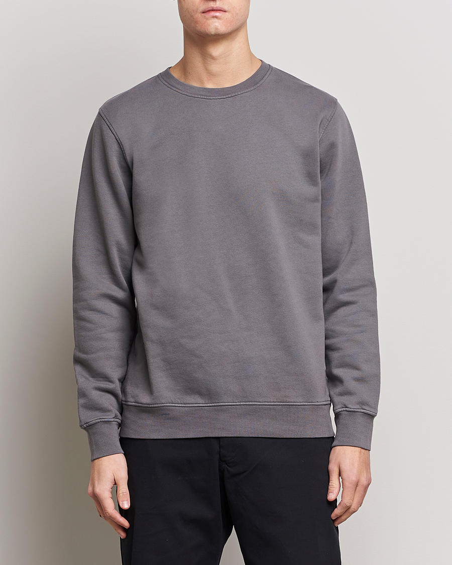 Herren | Sweatshirts | Colorful Standard | Classic Organic Crew Neck Sweat Storm Grey