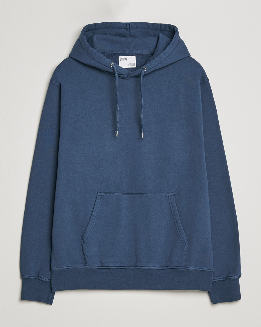 Herren | Pullover | Colorful Standard | Classic Organic Hood Petrol Blue