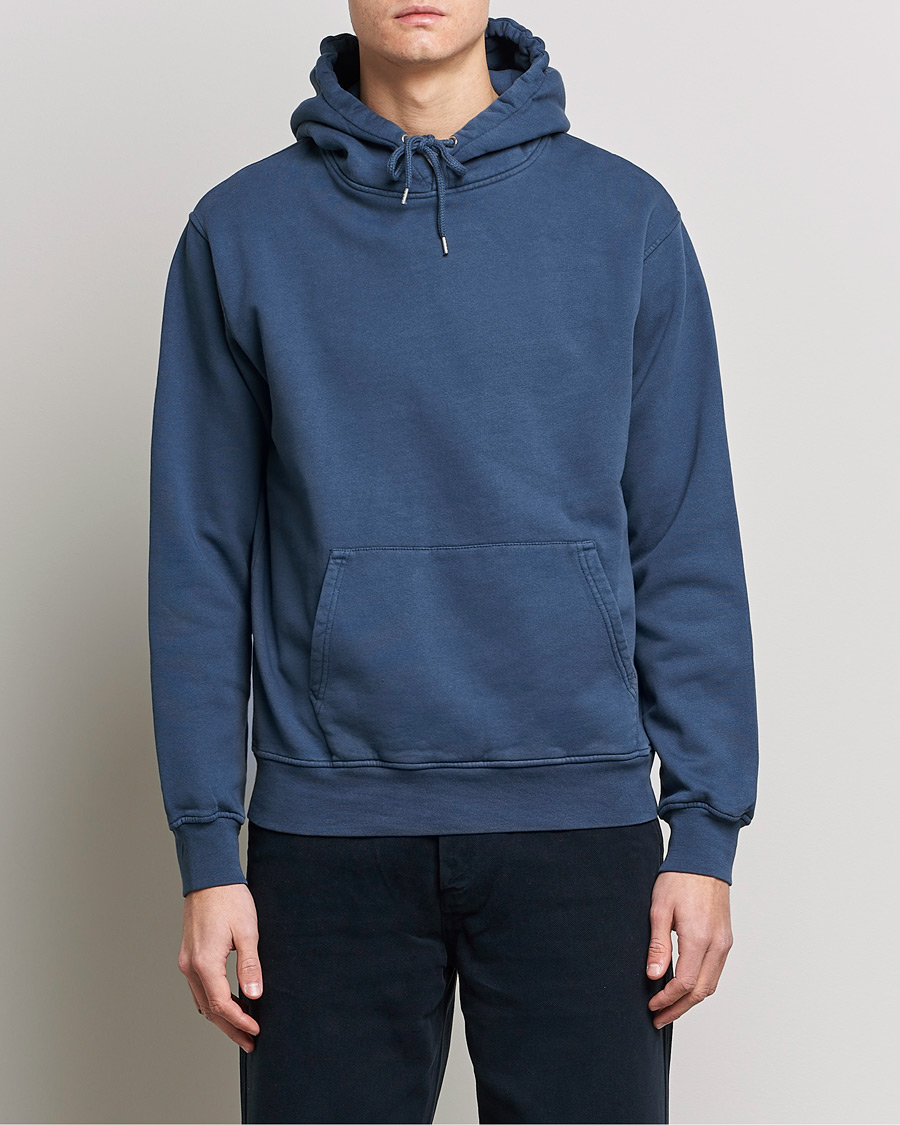 Herren | Kapuzenpullover | Colorful Standard | Classic Organic Hood Petrol Blue