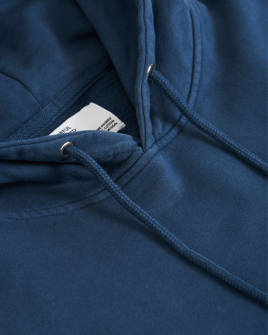 Herren | Pullover | Colorful Standard | Classic Organic Hood Petrol Blue