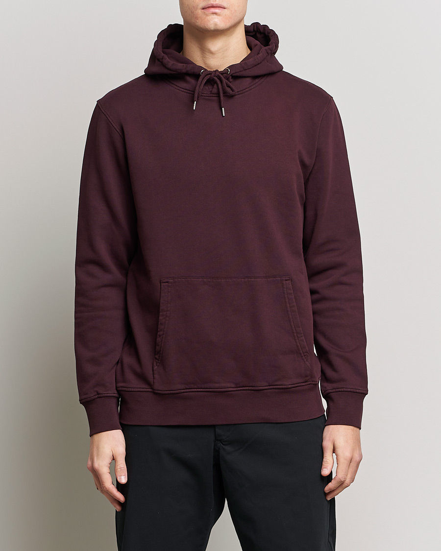 Herren | Pullover | Colorful Standard | Classic Organic Hood Oxblood Red