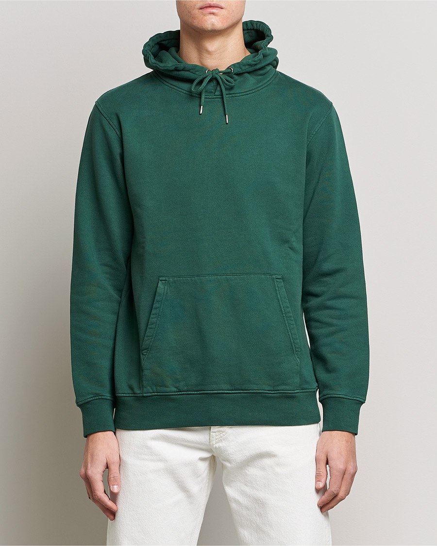 Herren | Pullover | Colorful Standard | Classic Organic Hood Emerald Green
