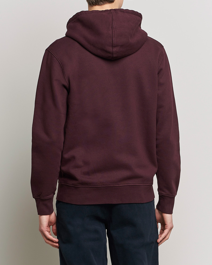 Herren | Pullover | Colorful Standard | Classic Organic Full Zip Hood Oxblood Red