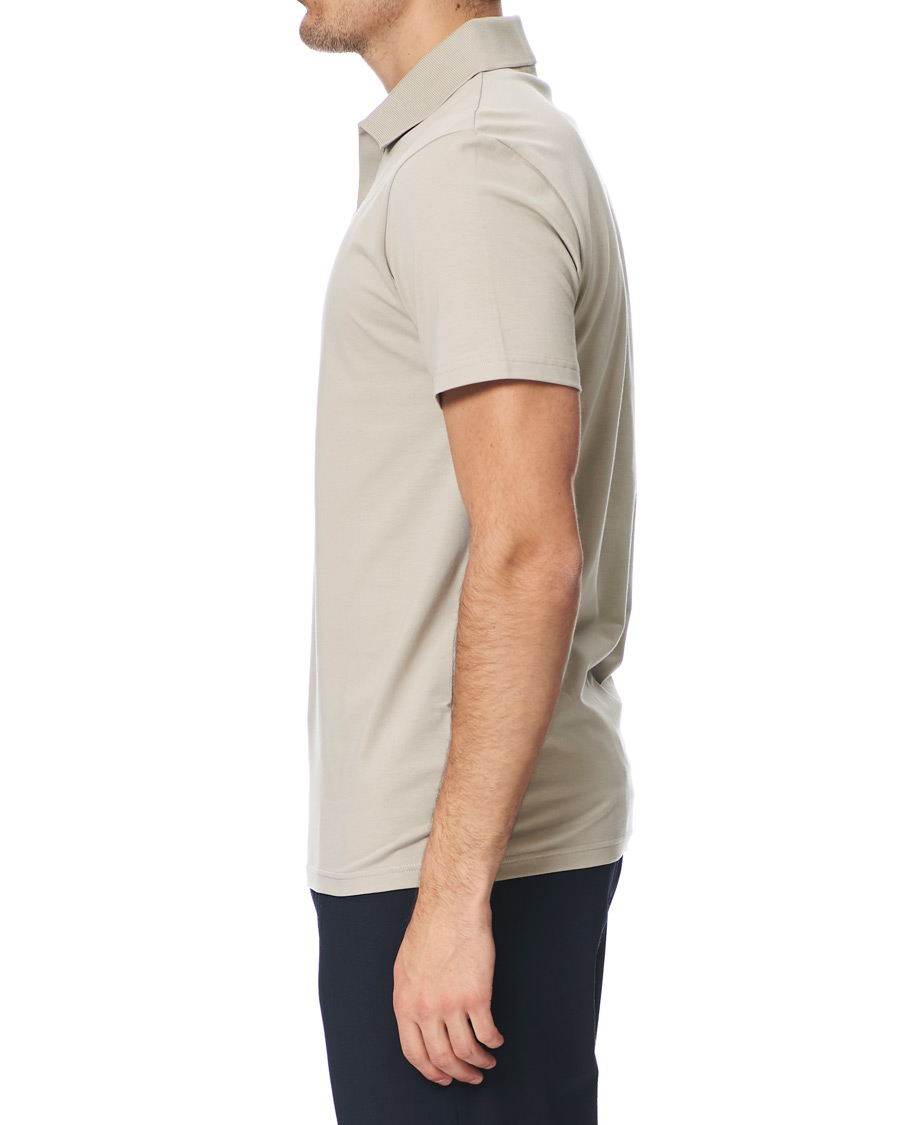 Herren | Poloshirts | Filippa K | Soft Lycra Polo T-Shirt Light Sage