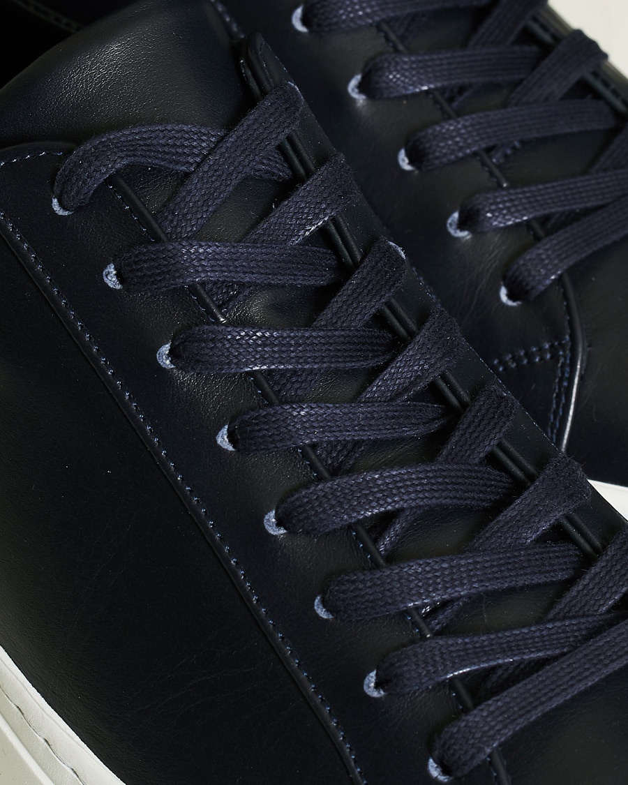 Herren | Filippa K Morgan Low Mix Sneakers Navy | Filippa K | Morgan Low Mix Sneakers Navy