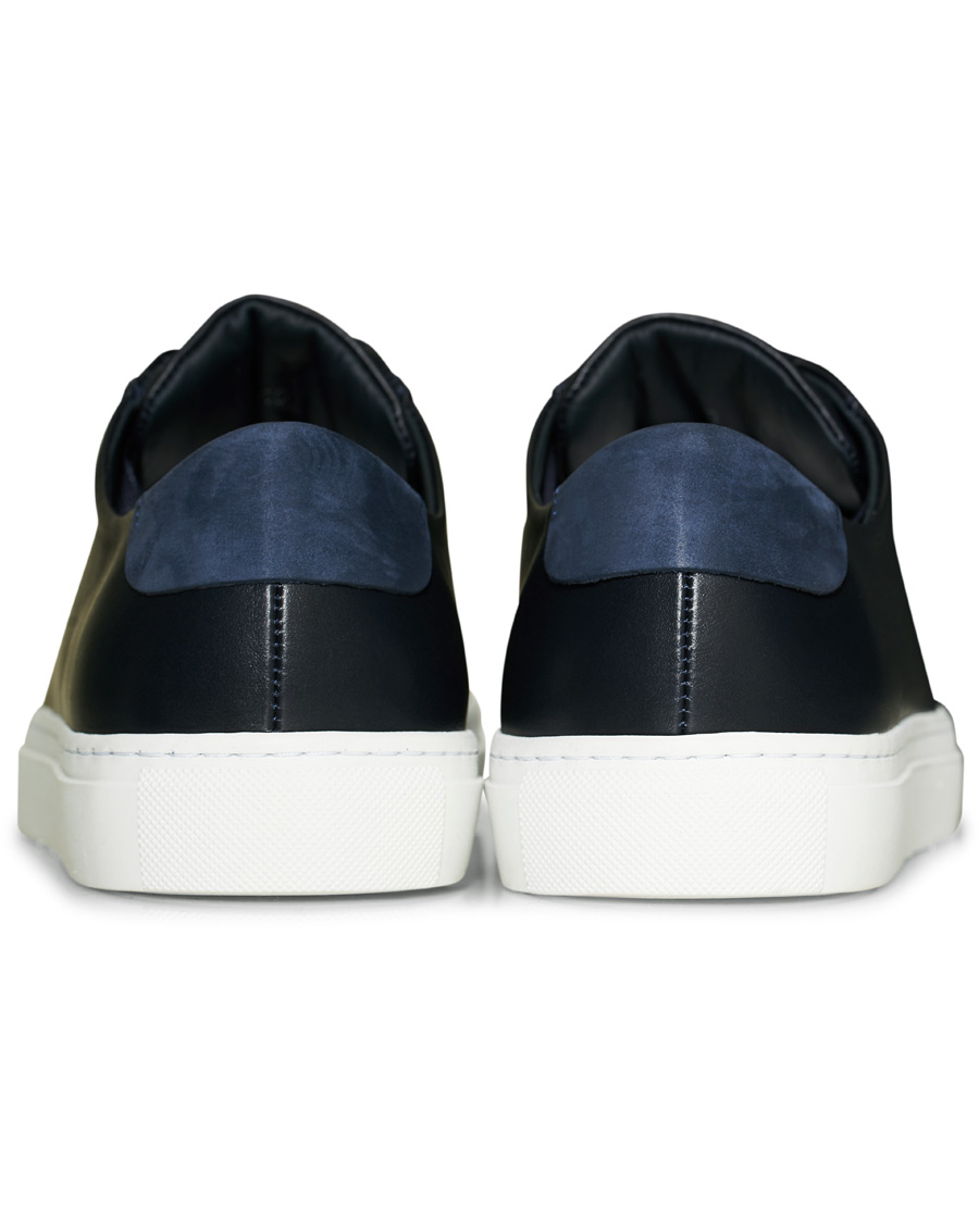 Herren | Filippa K Morgan Low Mix Sneakers Navy | Filippa K | Morgan Low Mix Sneakers Navy