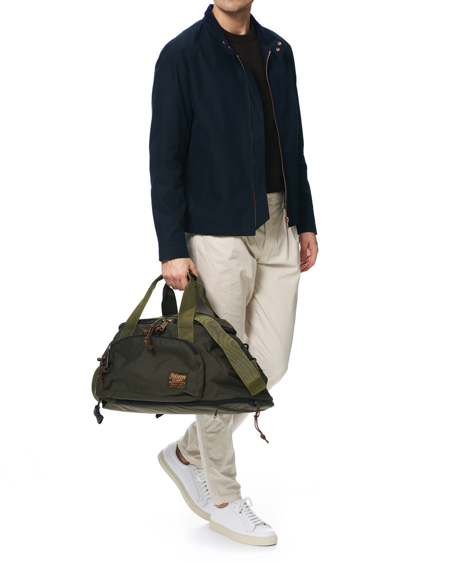 Herren | Filson Dryden Balistic Nylon Dufflepack Otter Green | Filson | Dryden Balistic Nylon Dufflepack Otter Green