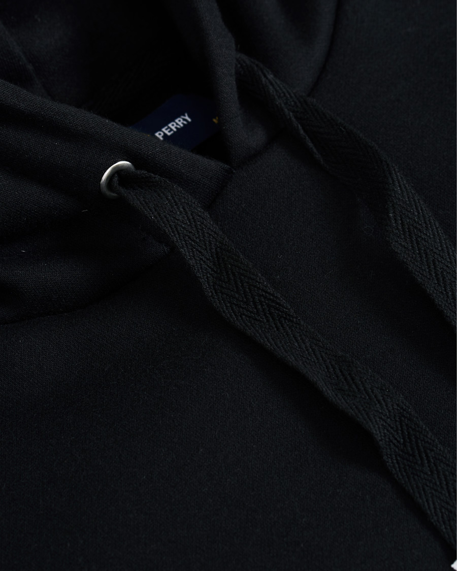 Herren | Pullover | Fred Perry | Graphic Hooded Sweatshirt Black