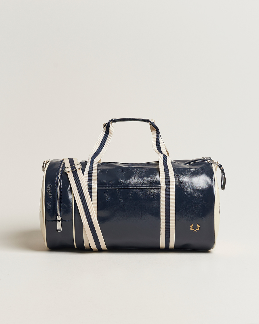 Herren | Fred Perry Classic Barrel Bag Navy | Fred Perry | Classic Barrel Bag Navy