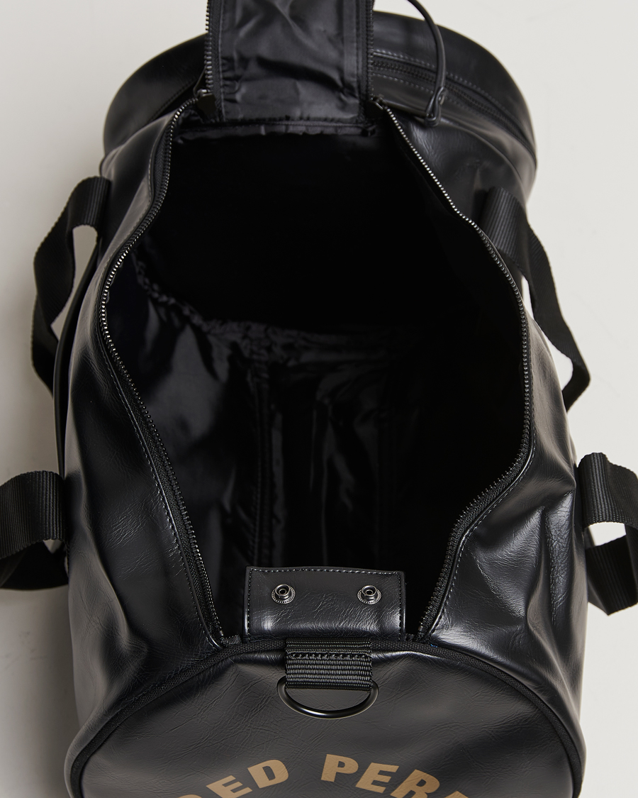 Fred perry leather backpack outlet