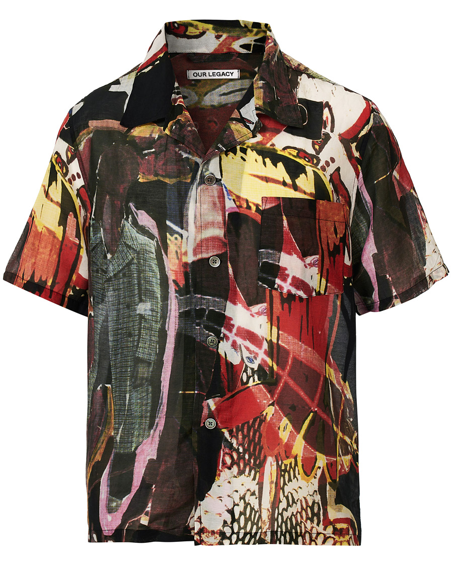 Herren | Hemden | Our Legacy | Box Shortsleeve Shirt Peace Crowd