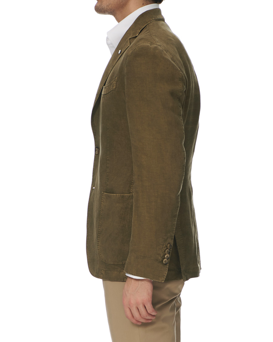 Herren | Sakkos | L.B.M. 1911 | Jack Regular Fit Linen Blazer Light Green