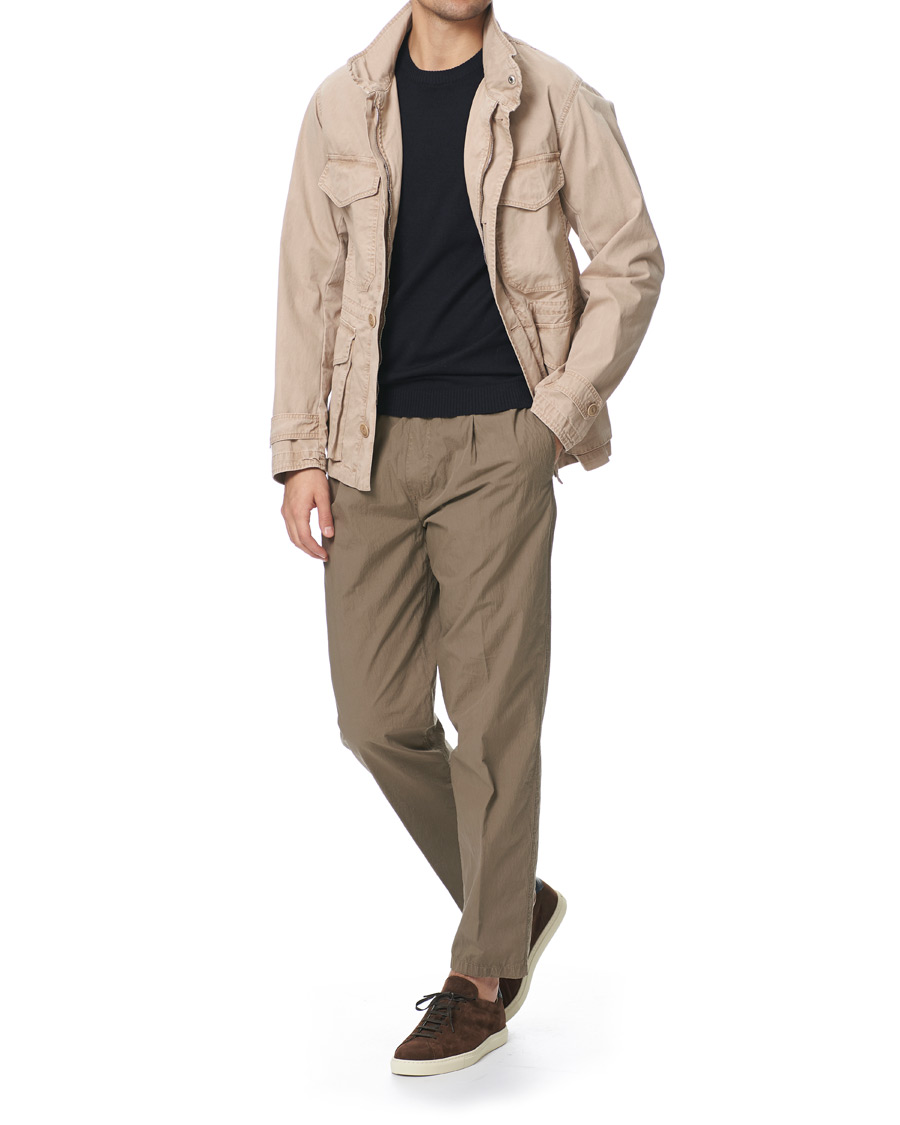 Herren | Jacken | L.B.M. 1911 | Cotton Gabardine Field Jacket Beige