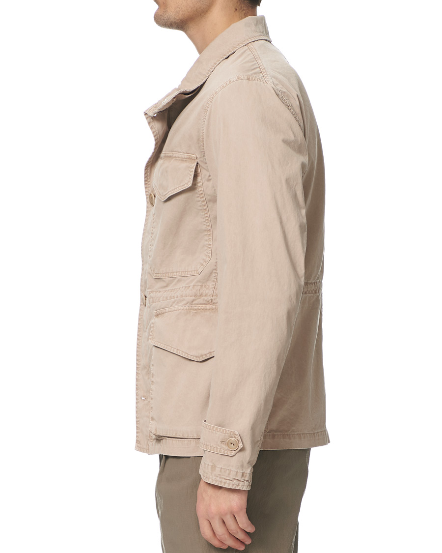 Herren | Jacken | L.B.M. 1911 | Cotton Gabardine Field Jacket Beige