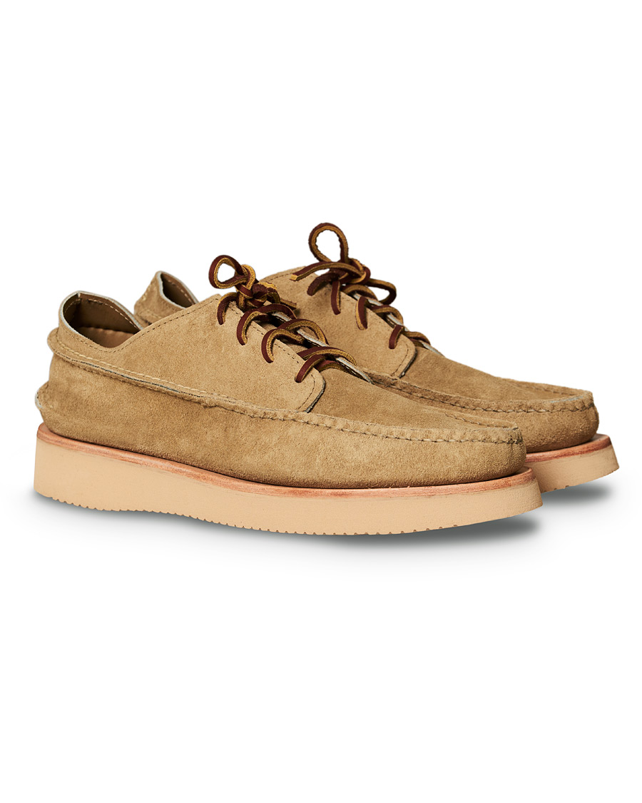 Herren | Yuketen All Handsewn Maine Guide Ox Khaki Suede | Yuketen | All Handsewn Maine Guide Ox Khaki Suede