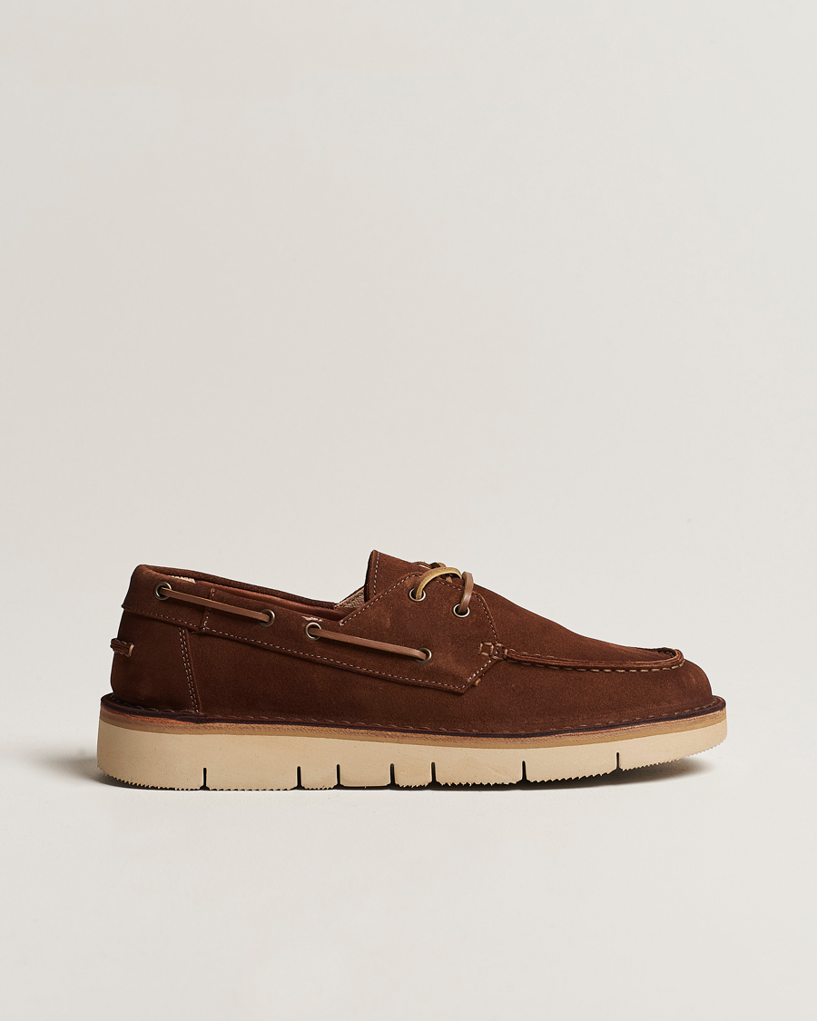 Herren | Astorflex Boatflex Moccasin Brown Suede | Astorflex | Boatflex Moccasin Brown Suede