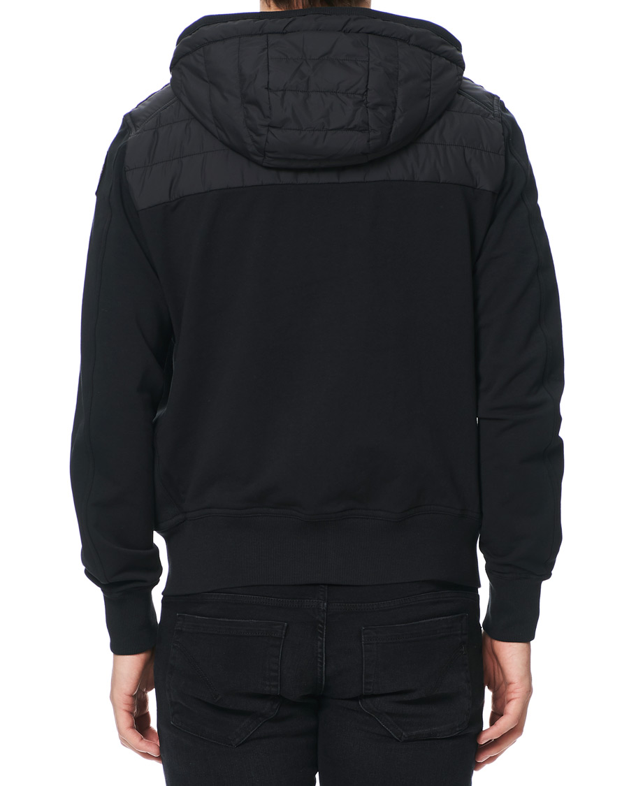 Herren | Jacken | Parajumpers | Ivor Fleece & Puffer Hooded Jacket Black
