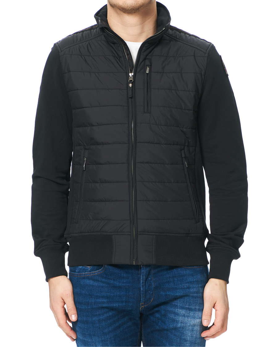 Herren | Jacken | Parajumpers | Elliot Fleece & Puffer Jacket Black