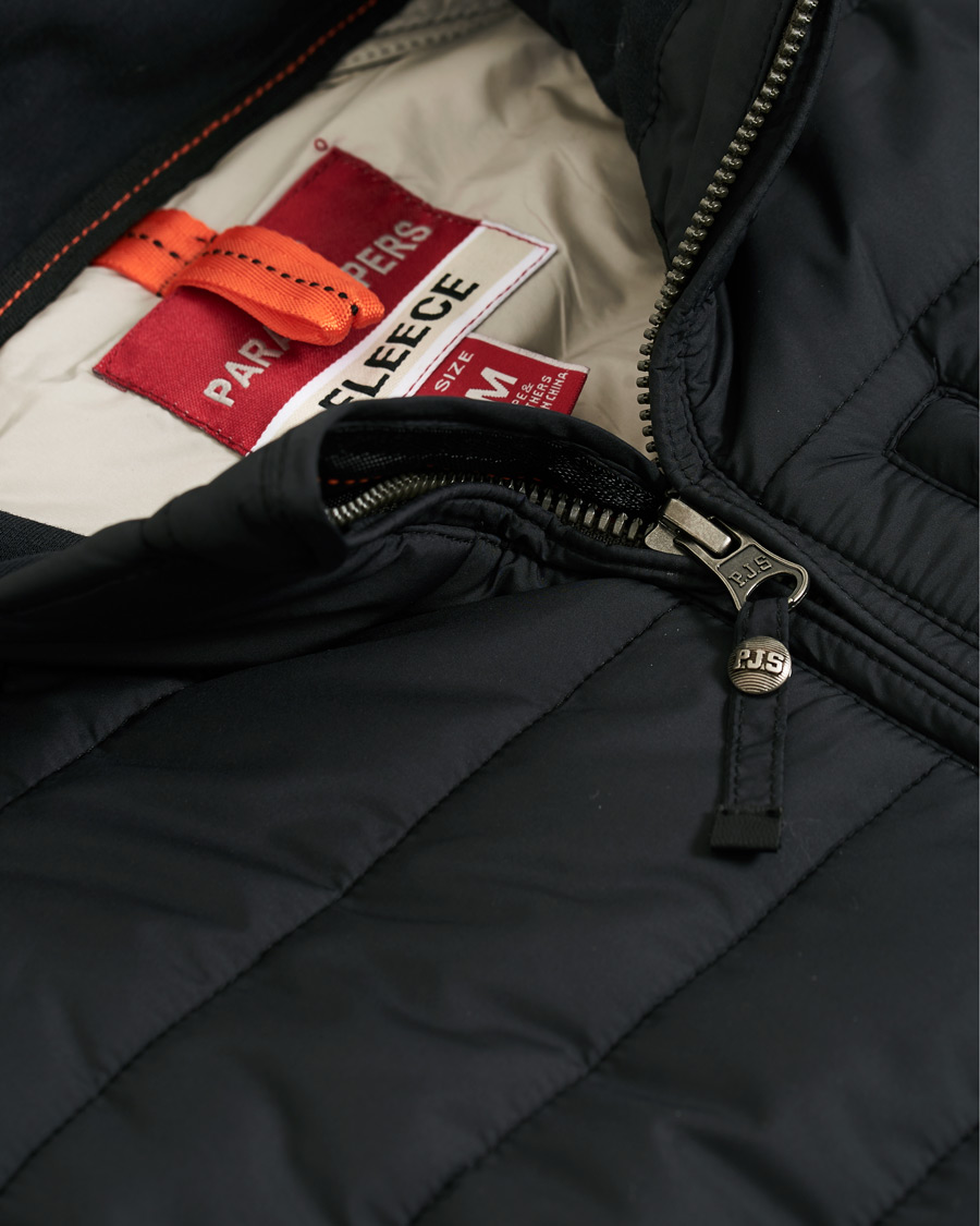 Herren | Jacken | Parajumpers | Elliot Fleece & Puffer Jacket Black