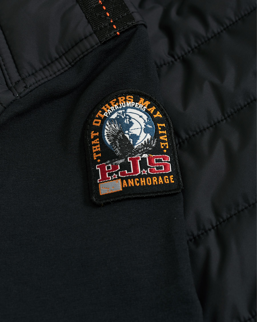 Herren | Jacken | Parajumpers | Elliot Fleece & Puffer Jacket Black