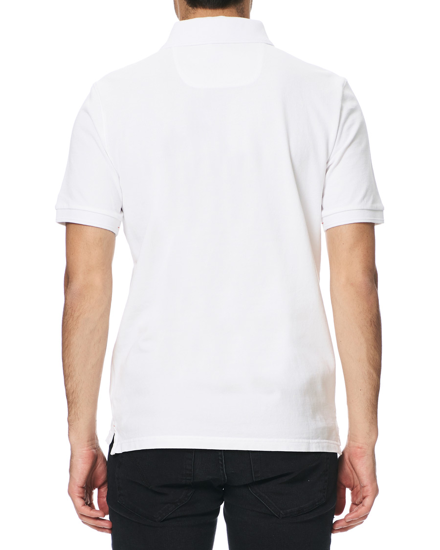 Herren | Poloshirts | Parajumpers | Patch Polo White Cream XL