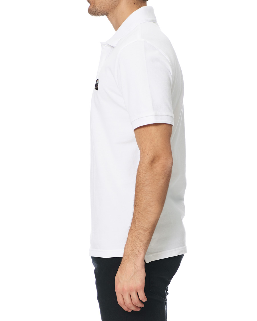 Herren | Poloshirts | Parajumpers | Patch Polo White Cream XL