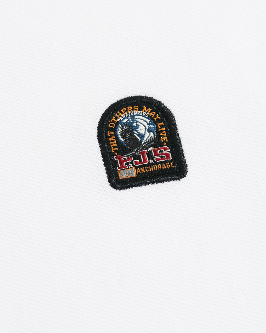 Herren | Poloshirts | Parajumpers | Patch Polo White Cream XL