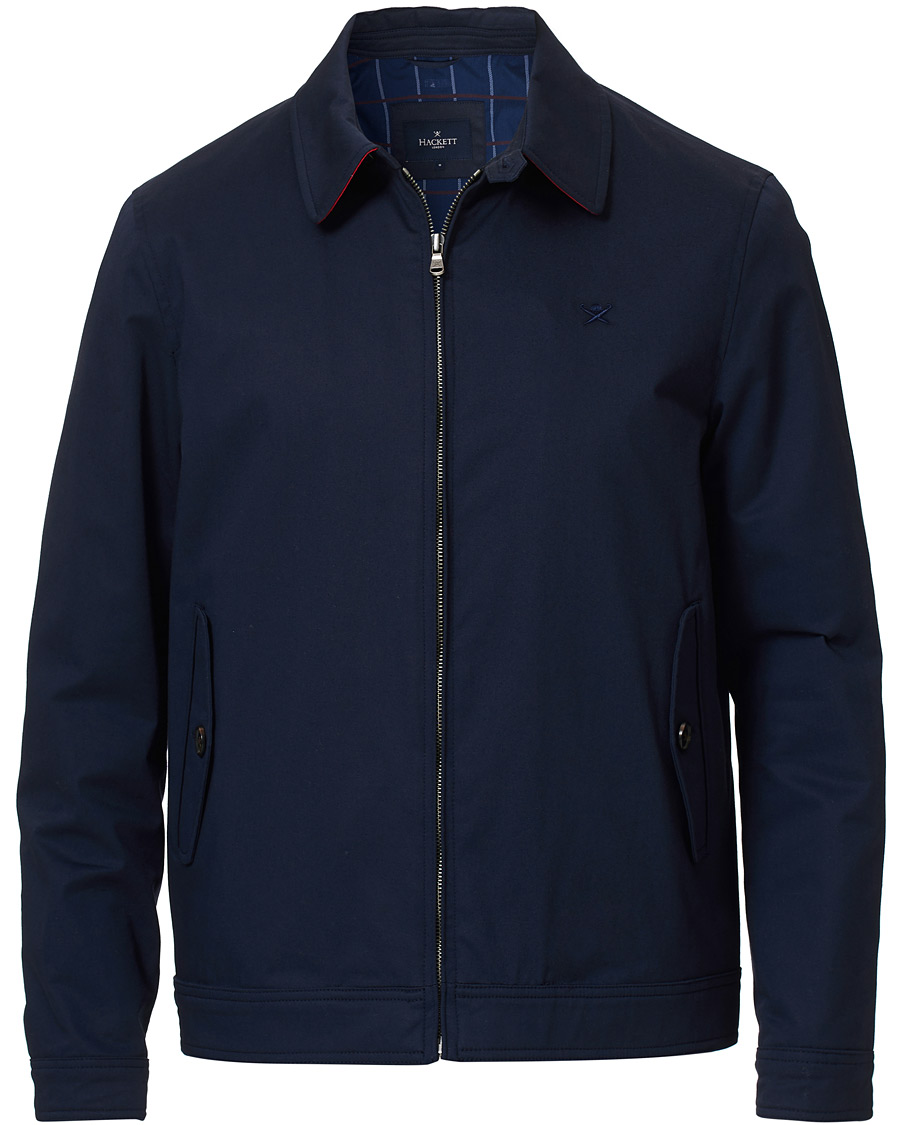 Herren | Jacken | Hackett | Cotton Harrington Jacket Navy