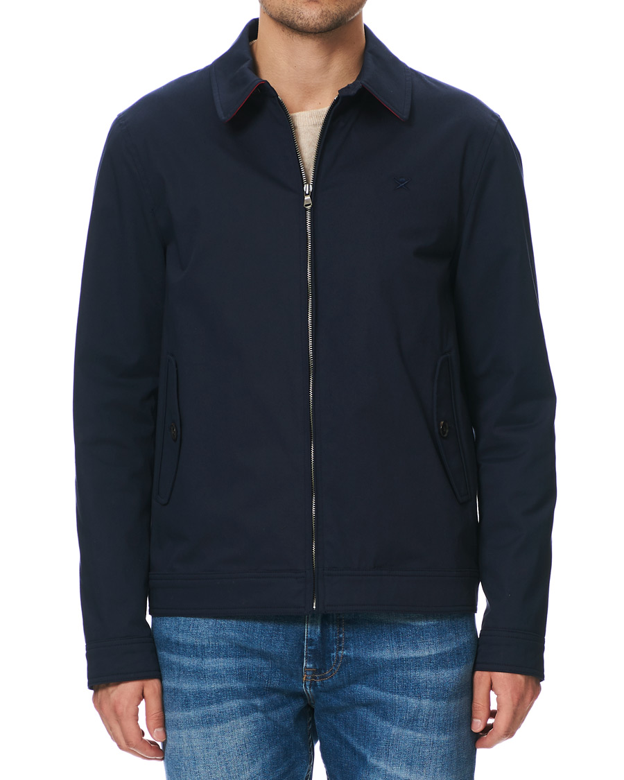 Herren | Jacken | Hackett | Cotton Harrington Jacket Navy