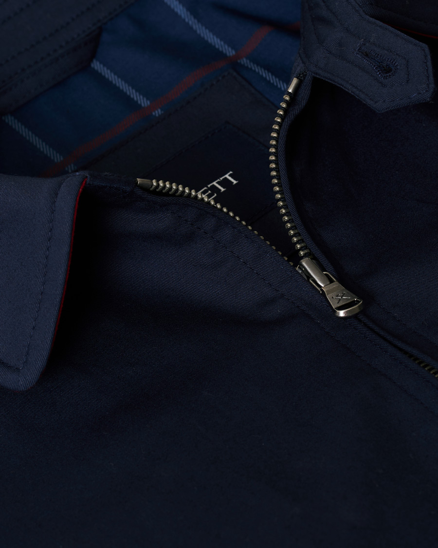 Herren | Jacken | Hackett | Cotton Harrington Jacket Navy