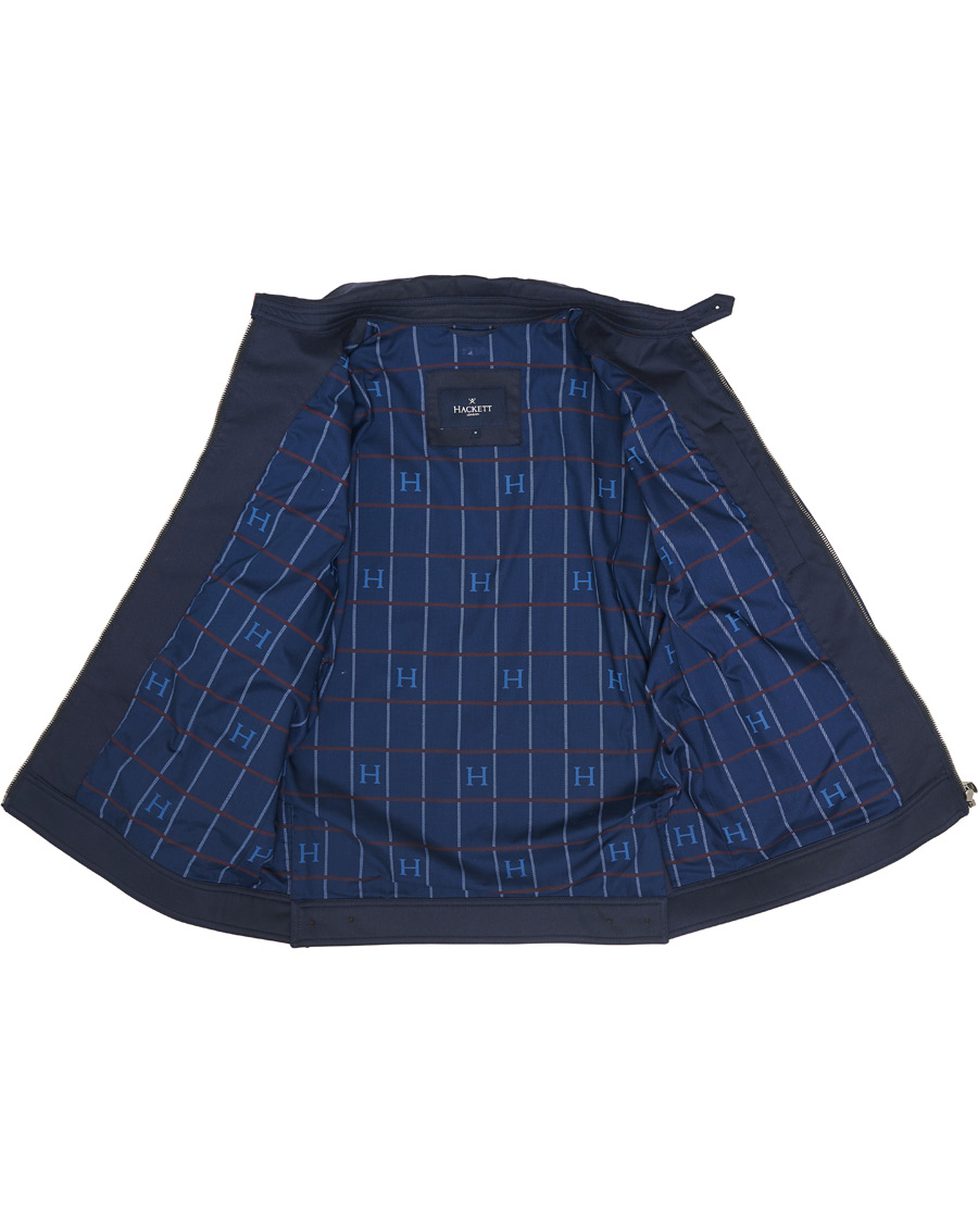 Herren | Jacken | Hackett | Cotton Harrington Jacket Navy