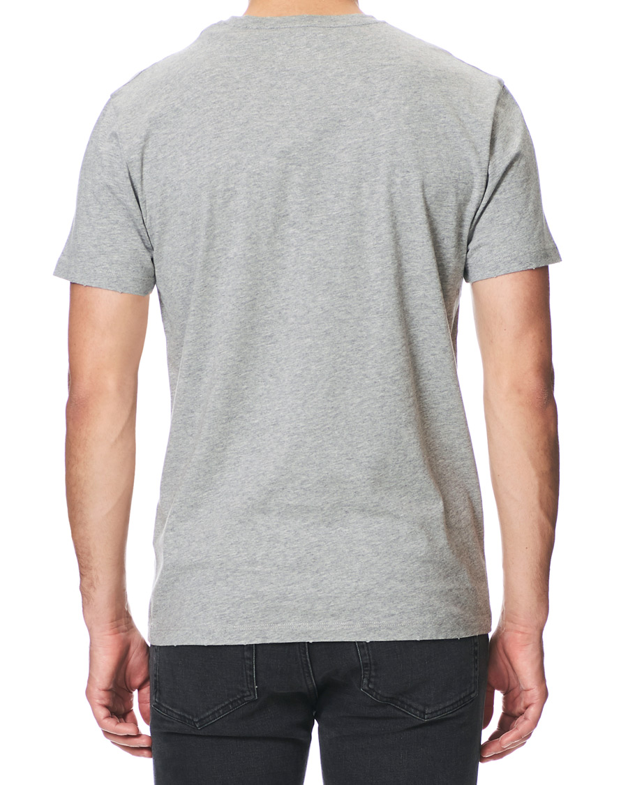 Herren | T-Shirts | Kent & Curwen | Rose Embroidered T-Shirt Grey