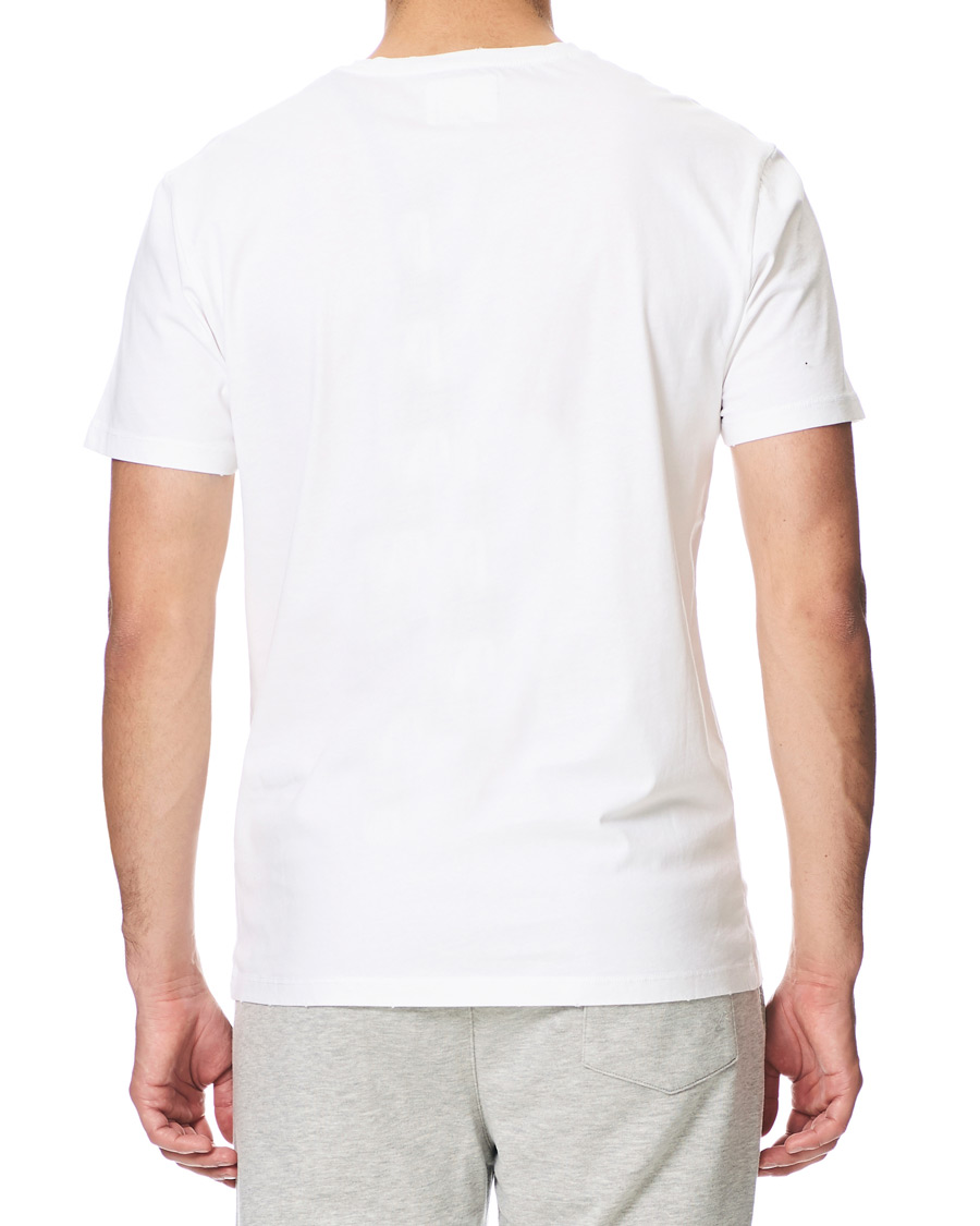 Herren | T-Shirts | Kent & Curwen | Rose Embroidered T-Shirt White