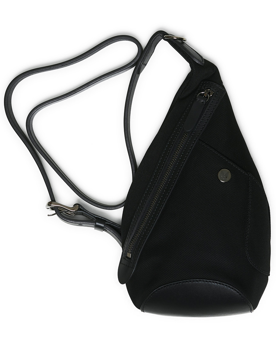 Herren | Mismo M/S Nylon Drop Bag Black/Black | Mismo | M/S Nylon Drop Bag Black/Black
