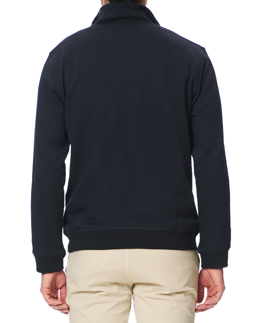 Herren | Pullover | Norse Projects | Fjord Coolmax Half Zip Sweat Dark Navy