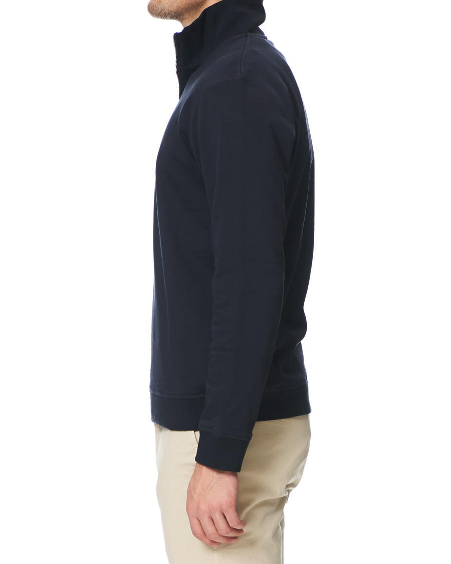 Herren | Pullover | Norse Projects | Fjord Coolmax Half Zip Sweat Dark Navy
