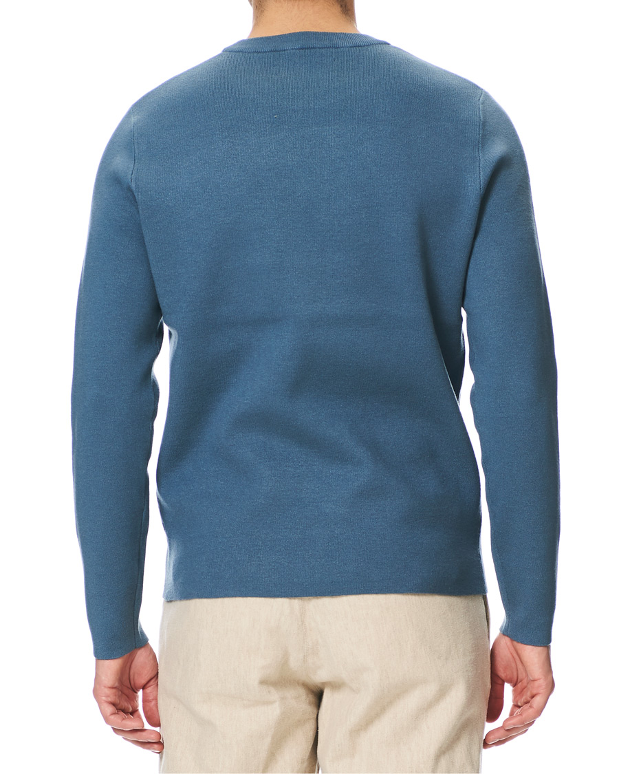 Herren | Pullover | Samsøe Samsøe | Samsøe & Samsøe Gunan Soft Crew Neck Blue Mirage