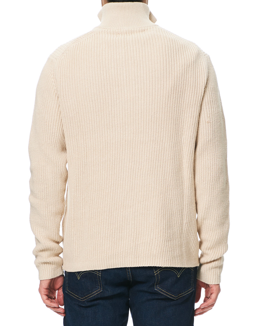 Herren | Pullover | Samsøe Samsøe | Samsøe & Samsøe Trani Half Zip Sweater Pumice