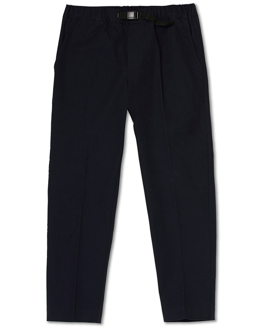 Herren | Hosen | Samsøe Samsøe | Samsøe & Samsøe Agnar Cropped Cotton Trousers Night Sky