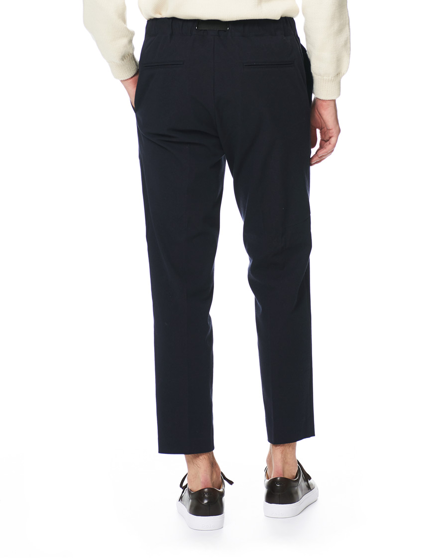 Herren | Hosen | Samsøe Samsøe | Samsøe & Samsøe Agnar Cropped Cotton Trousers Night Sky