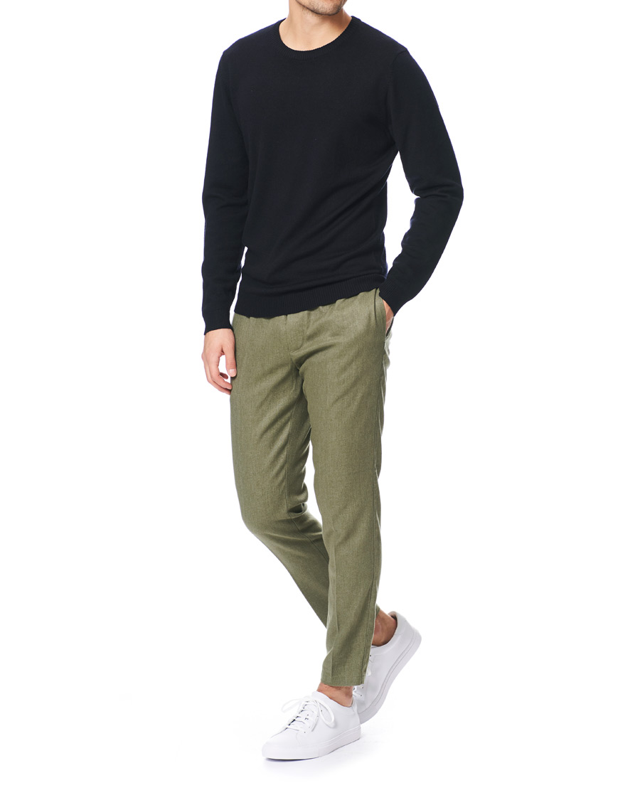 Herren | Hosen | Samsøe Samsøe | Samsøe & Samsøe Smithy Hemp Trousers Deep Green