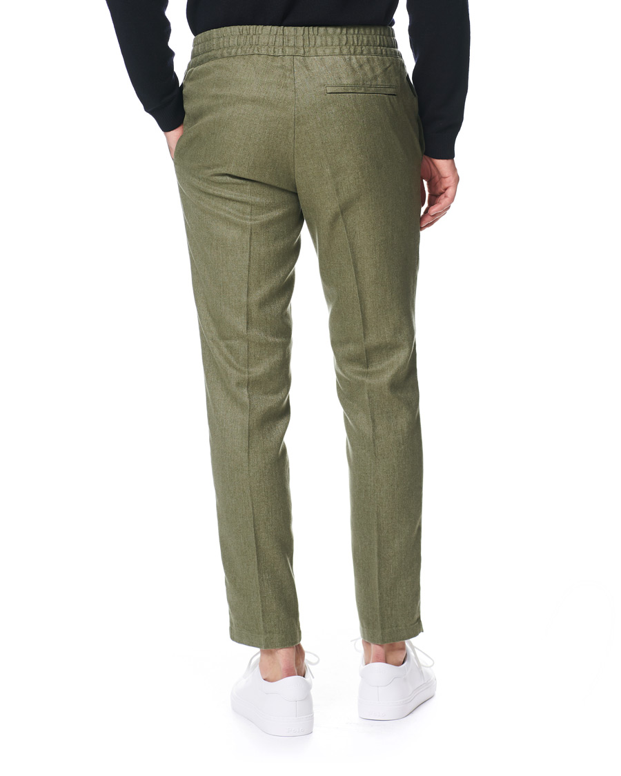 Herren | Hosen | Samsøe Samsøe | Samsøe & Samsøe Smithy Hemp Trousers Deep Green