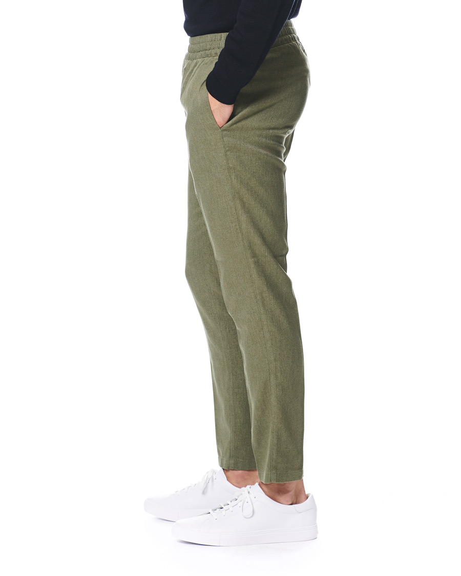 Herren | Hosen | Samsøe Samsøe | Samsøe & Samsøe Smithy Hemp Trousers Deep Green