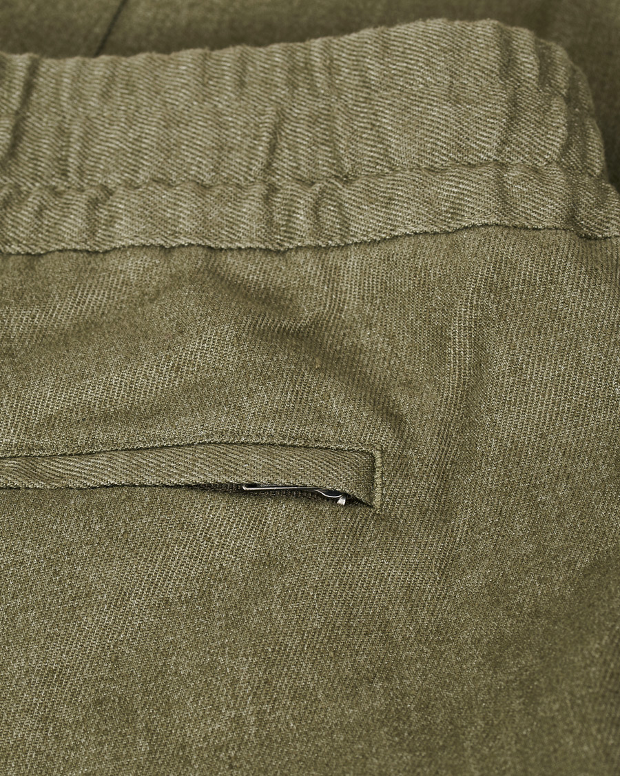 Herren | Hosen | Samsøe Samsøe | Samsøe & Samsøe Smithy Hemp Trousers Deep Green