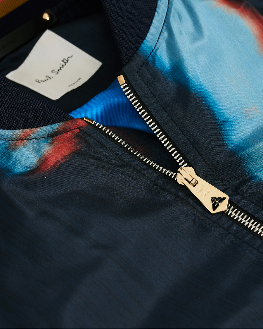 Herren | Jacken | Paul Smith | Heating Map Poly/Silk Bomber Jacket Print