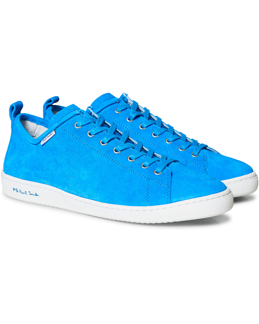 Herren | PS Paul Smith Miyata Suede Sneaker Cobalt Blue | PS Paul Smith | Miyata Suede Sneaker Cobalt Blue